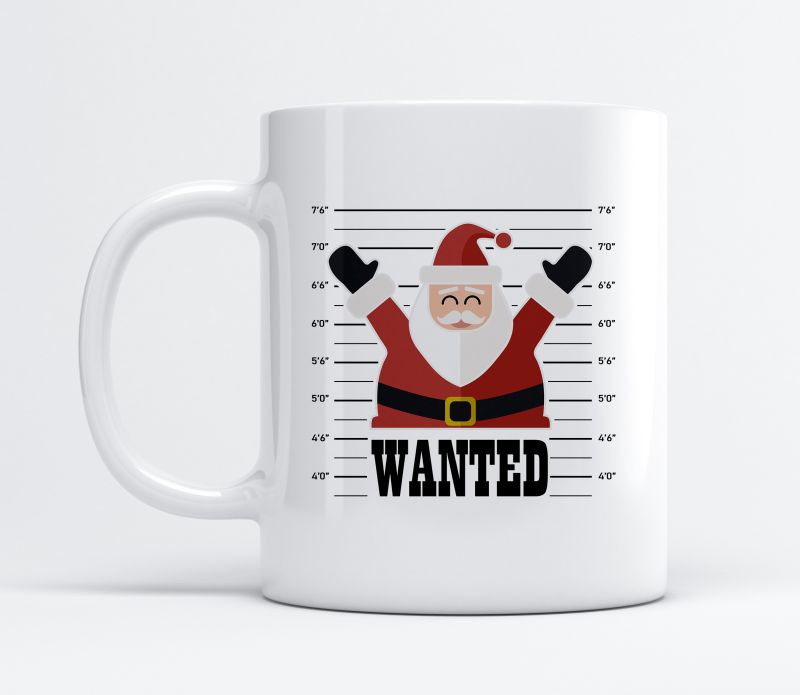 kubek z&nbsp;Mikołajem, prezent na mikołaja mikołajki, drobiazg na mikołaja