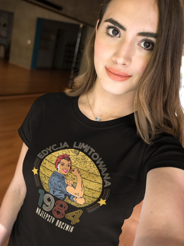 koszulka damska na urodziny