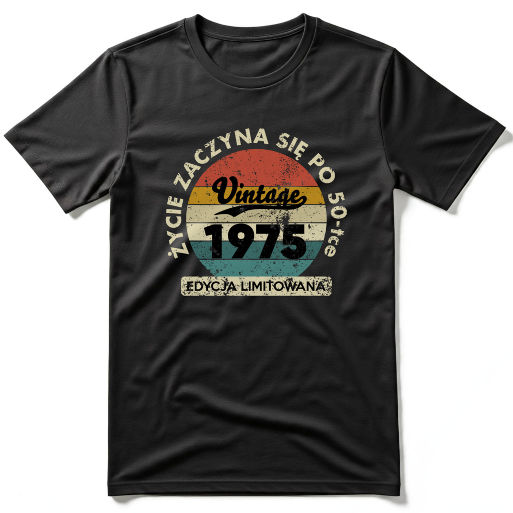 koszulka na 50 te urodziny dla taty faceta dziadka