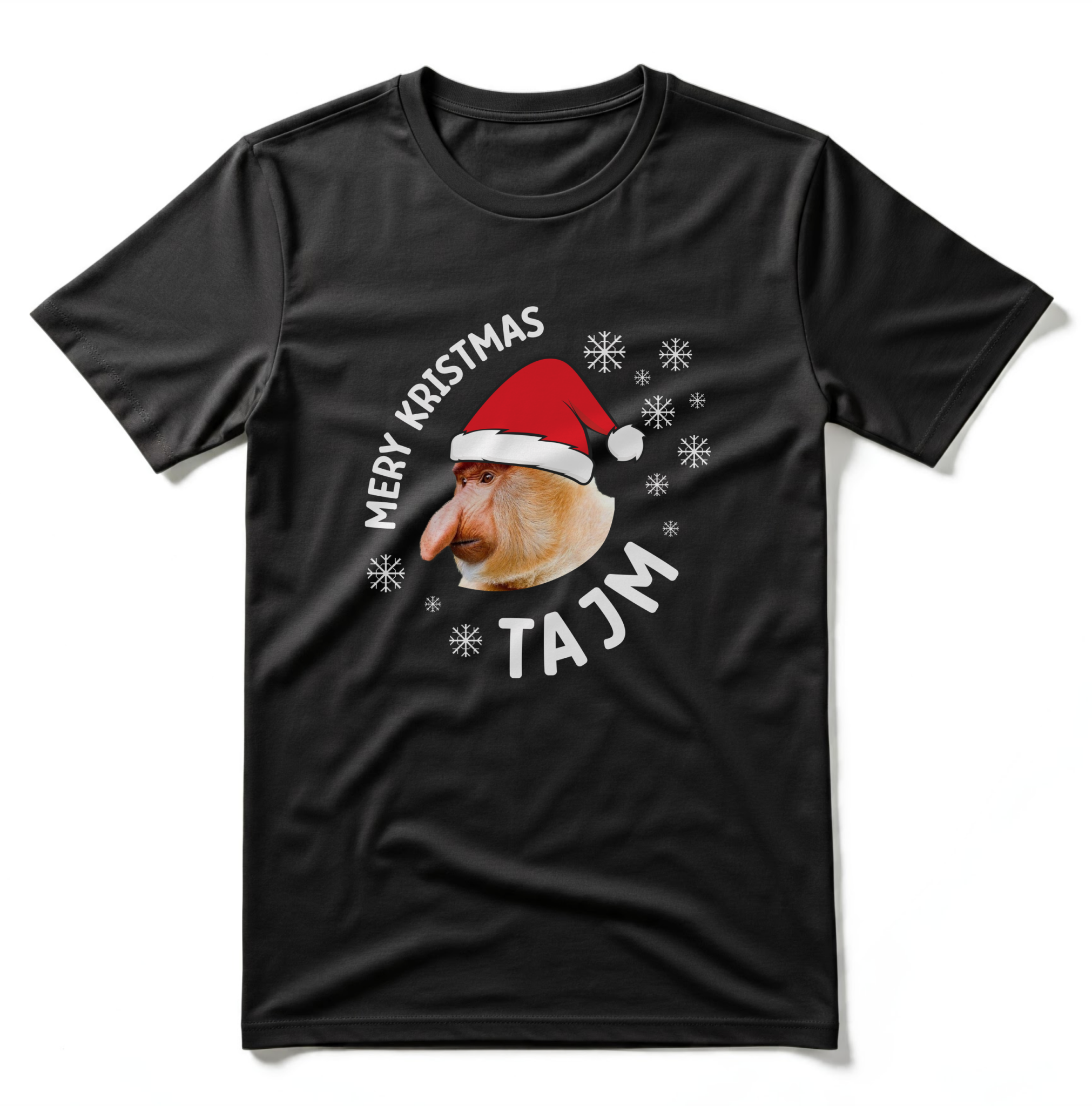 koszulka świąteczna nosacz mery kristmas tajm ho ho ho